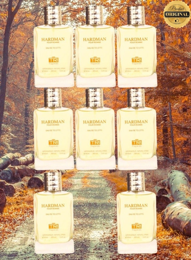 TRI 8 Pieces Hardman Perfume 100ML - Image 1