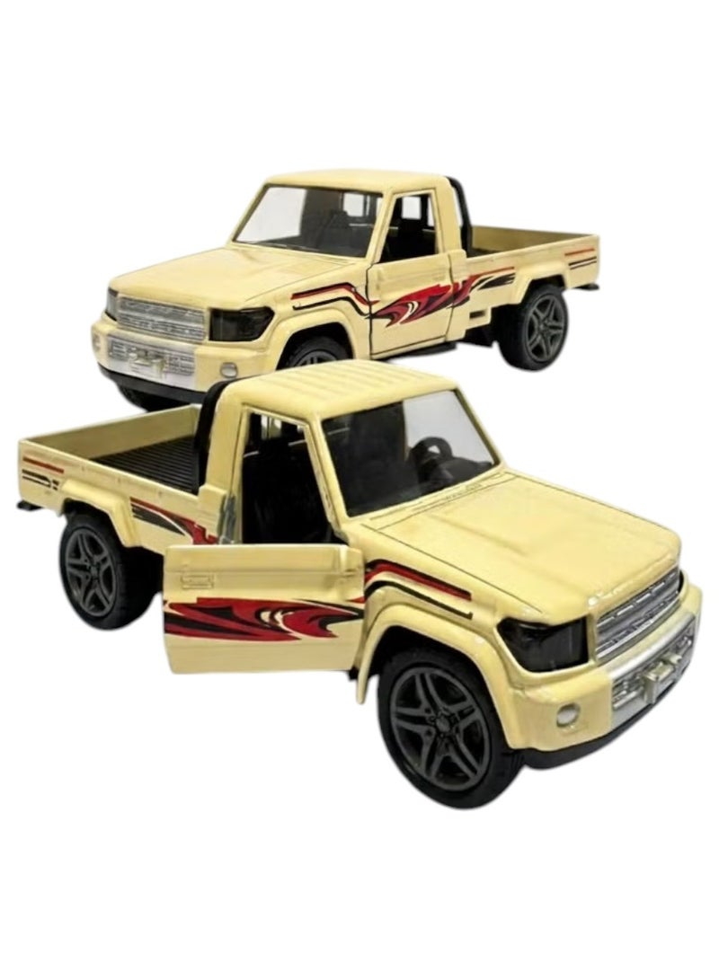 Toy Box Pullback Die-Cast Car Model Alloy Car  Toy 1:32 Scale Assorted Vehicle For Kids - Image 2