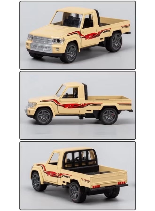 Toy Box Pullback Die-Cast Car Model Alloy Car  Toy 1:32 Scale Assorted Vehicle For Kids - Image 4