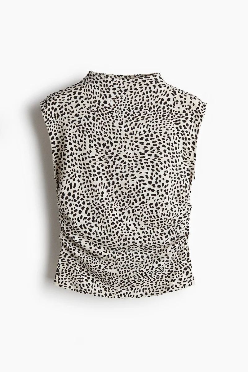 H&M Draped turtleneck top