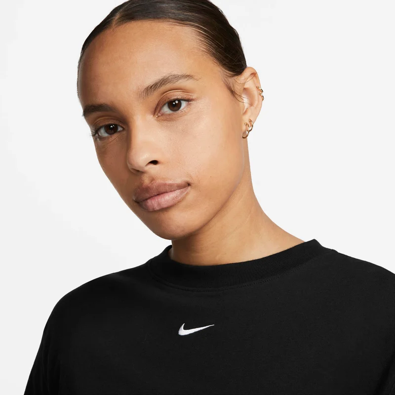 Nike black Women's Sportswear Essential T-Shirt Dress for Women | Best Price UAE
