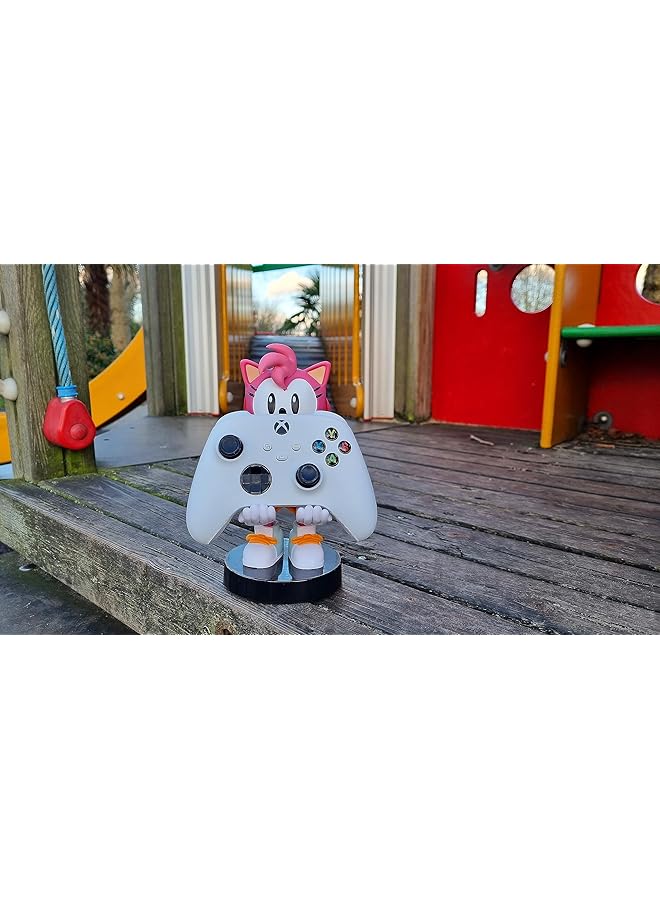 Cable Guys Exquisite Gaming Sega Amy Rose Original Mobile Phone & Gaming Controller Holder Device Stand Cable Guys Sonic The Hedgehog Licensed Figure - Image 5