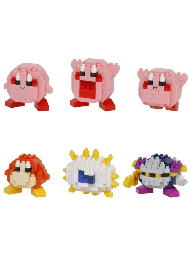 Nanoblock - Nanoblock Kirby (Box Of 6) [Kirby] Nanoblock Mininano Series Building Kit - Image 1