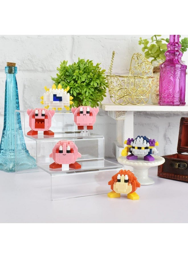 Nanoblock - Nanoblock Kirby (Box Of 6) [Kirby] Nanoblock Mininano Series Building Kit - Image 1