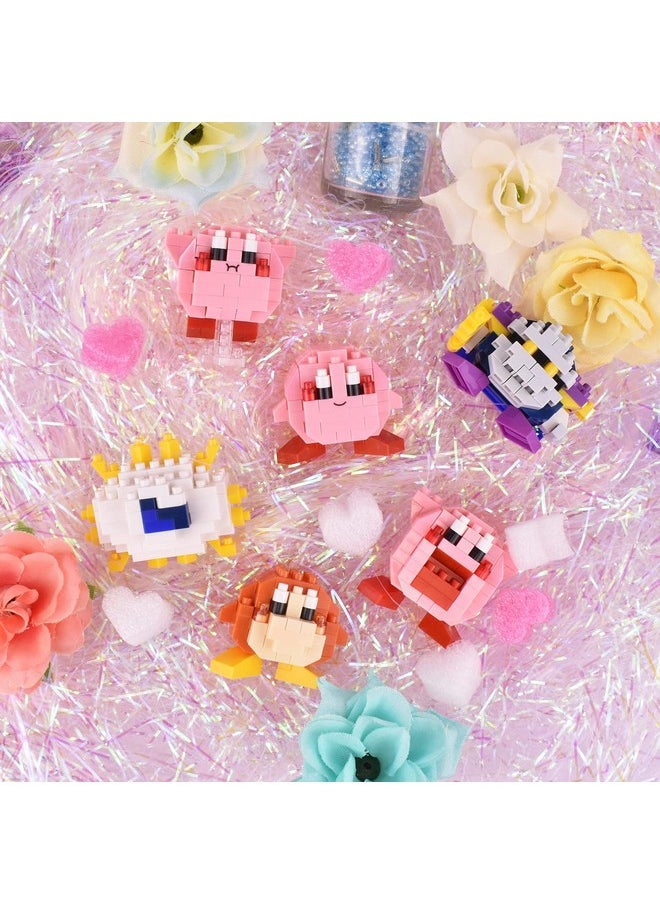 Nanoblock - Nanoblock Kirby (Box Of 6) [Kirby] Nanoblock Mininano Series Building Kit - Image 1