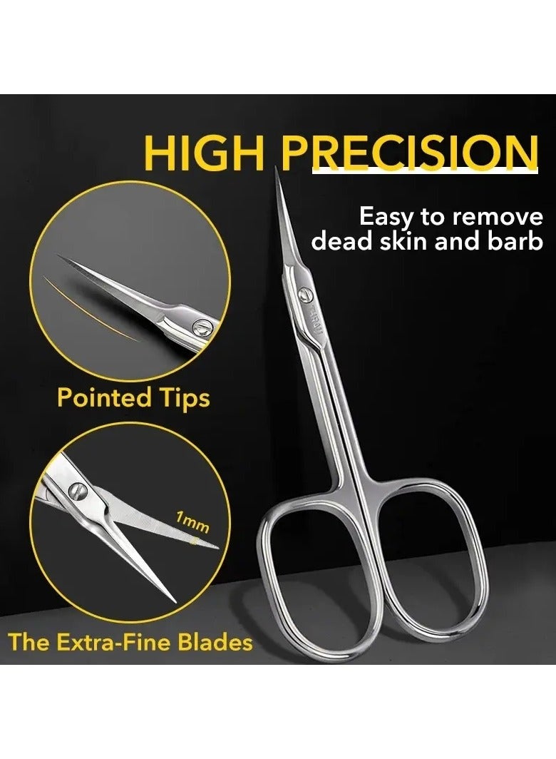 أوريتي مقص مانيكير، إعادة نمو البشرة، قص الأطراف المنحنية، العناية بالأظافر، العناية بالقدمين - Image 4