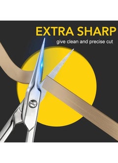 ORiTi Manicure Scissors Cuticle Regrowth Cut Curved Tip Nail Pedicure Grooming  - Image 3