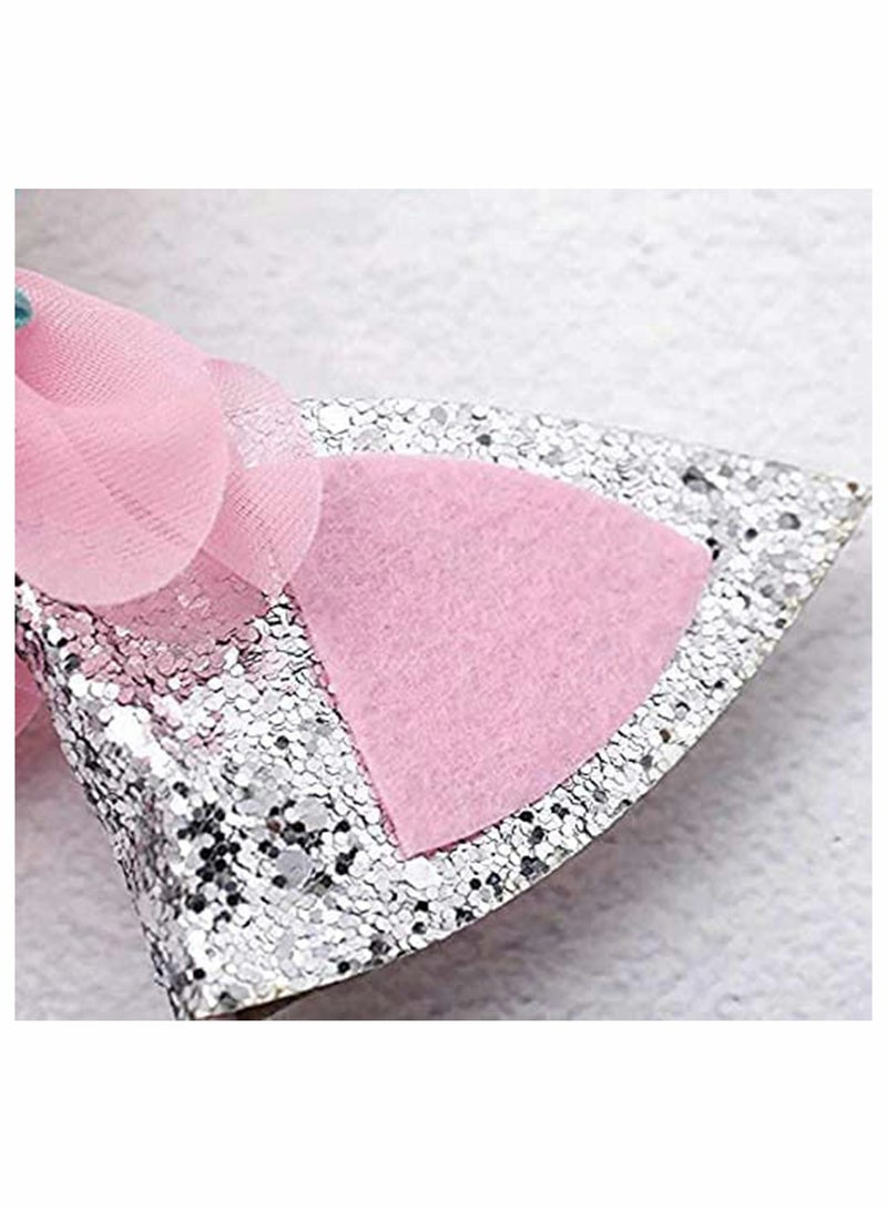 SOLARAE Unicorn Horn Head Party Kid Headband Fancy Dress Cosplay Decorative Photography Props for Kids, 5 Pack - Image 4