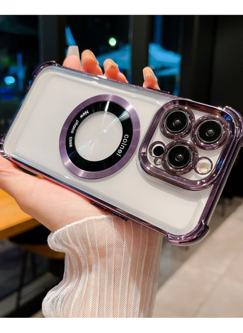 Phone 15 Pro magnetic airbag drop proof phone case