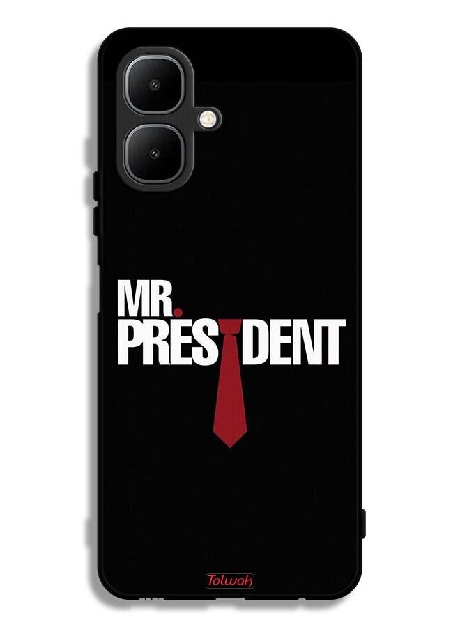 Tolwak Infinix Smart 10 Protective Case Cover Mr President