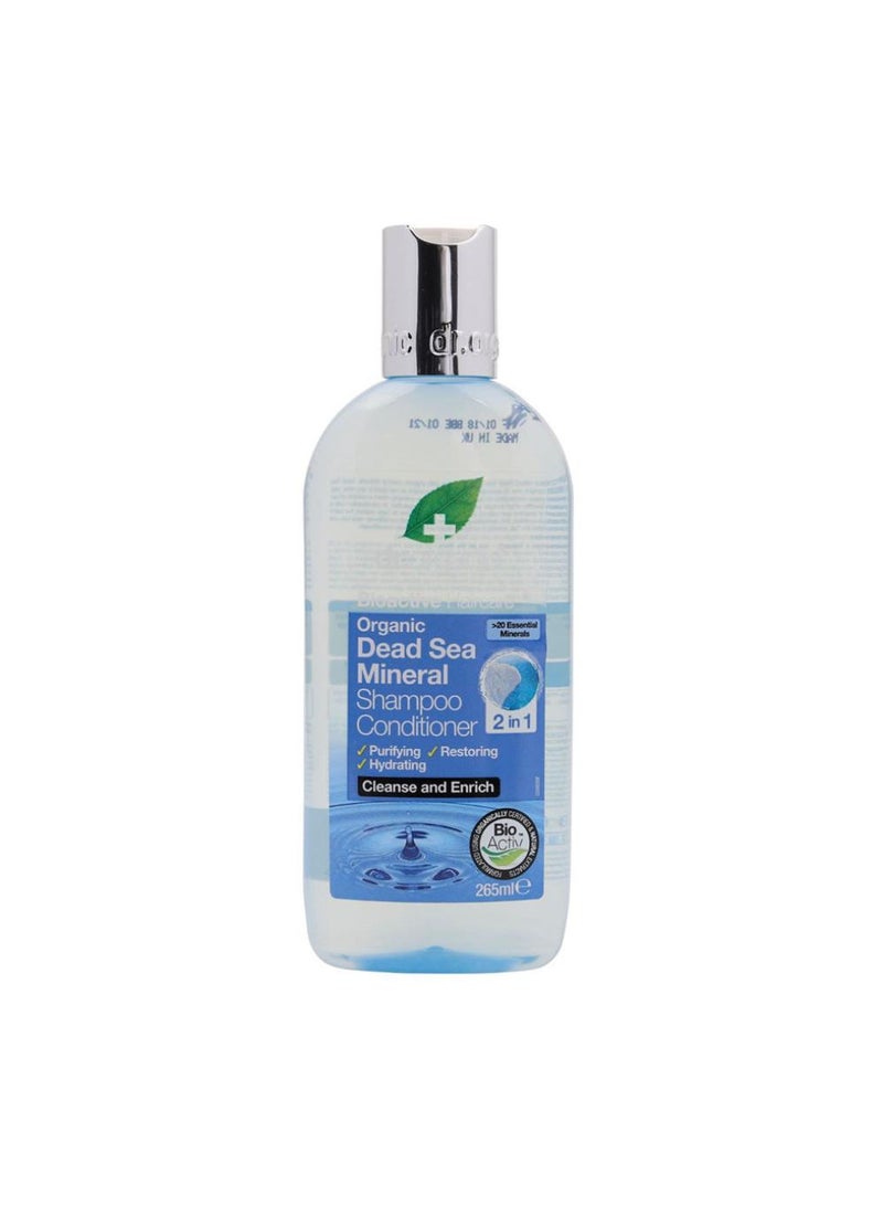 Dead Sea Mineral 2In1 Shampoo Conditioner 265ml
