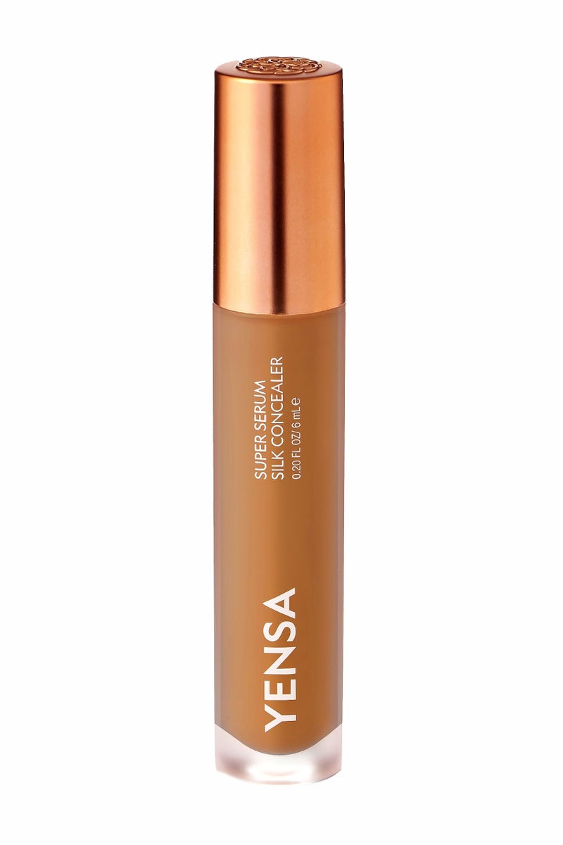 YENSA Super Serum Silk Concealer Full Coverage Undereye Concealer Peptides Serum for Face Enriched with Vitamins C E Bakuchiol Superfoods to Boost Radiance Medium 2 02 Fl oz