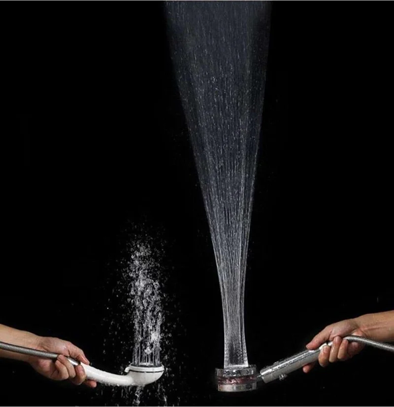 Masho Trend Mashotrend 360 Degree Rotating Energy Saving Shower Head + 1.5m Spiral Hose - Pressurized Shower Head