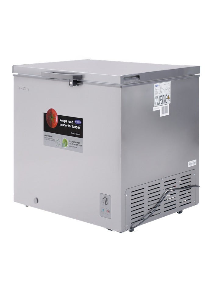 Venus Chest Freezer VCF250 Silver 250L - Image 2