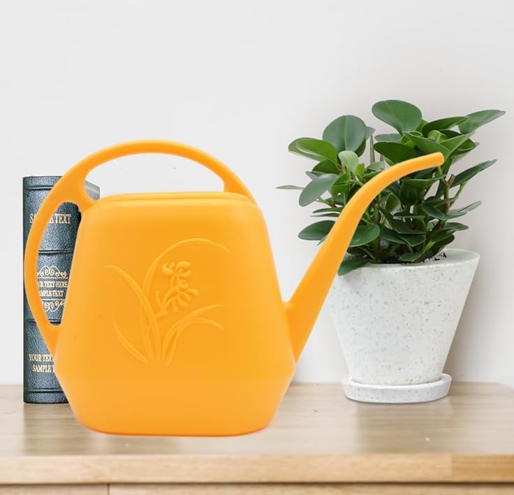 VKPLITE Plant Watering Can - Yellow - 1/2 Gallon - Image 5