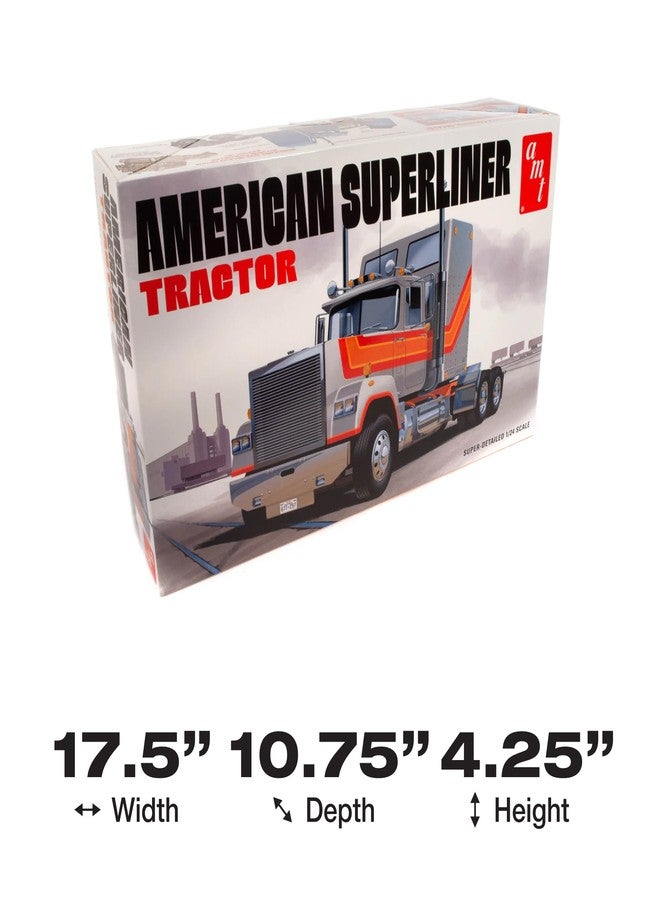 AMT American Superliner Semi Tractor 1:24 Scale Model Kit - Image 5