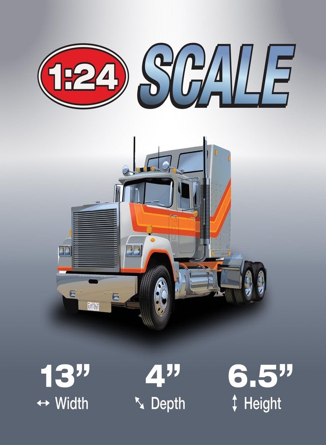 AMT American Superliner Semi Tractor 1:24 Scale Model Kit - Image 4