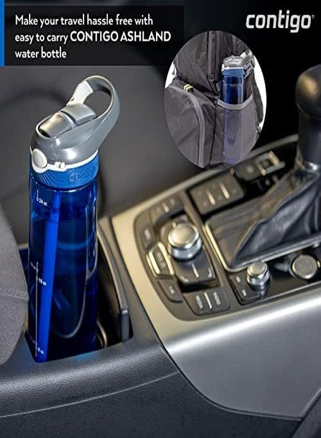 Contigo Ashland Tritan Water Bottle with Straw I One-Handed Operation, Leakproof, BPA Free Bottle with Autospout Technology, 1200 ml (Pack of 1) - Image 3