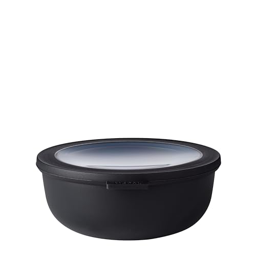 Mepal Cirqula Multi Bowl, 1250 ml Capacity, Nordic Black - Image 1