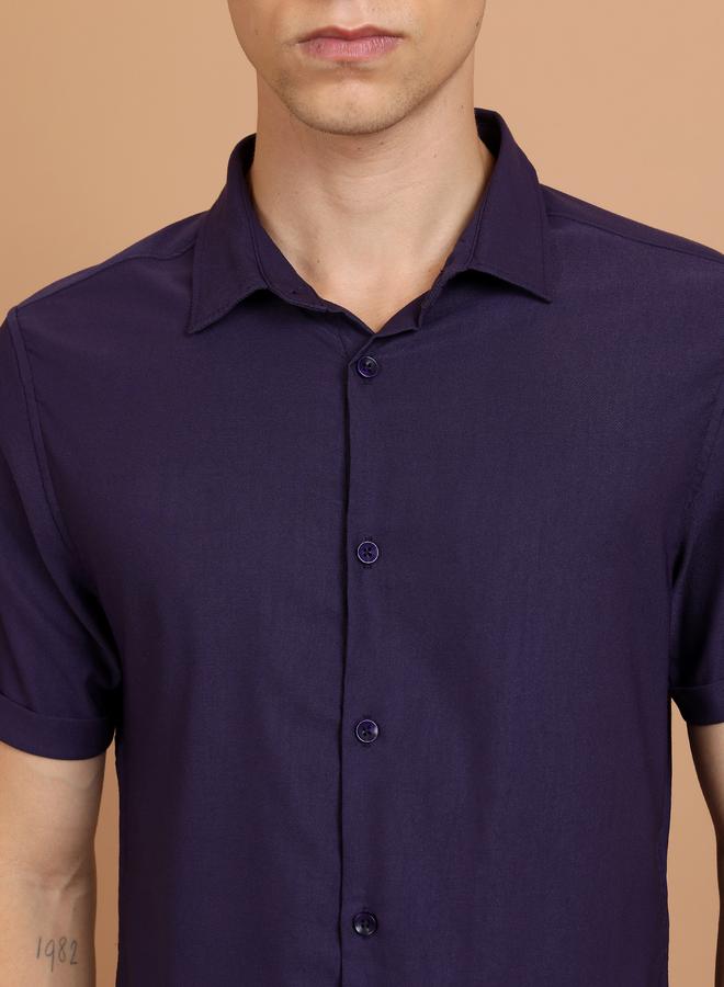 Ketch Slim Fit Spread Collar Casual Shirt - Image 5