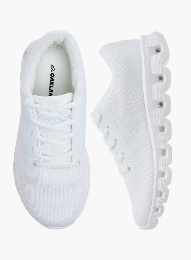 شو اكسبرس Textured Lace-Up Sports Shoes