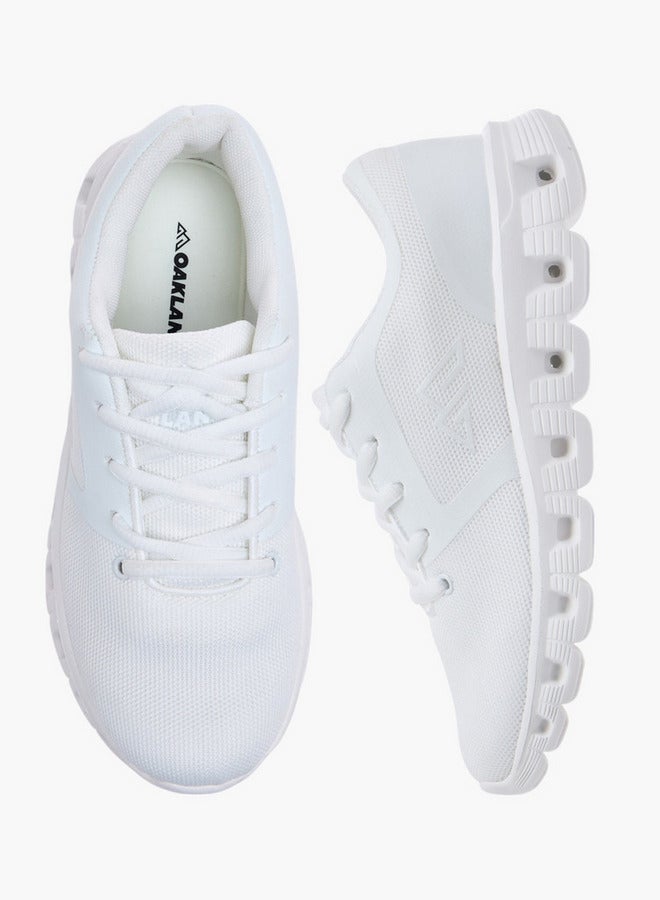 Oaklan by Shoexpress Textured Lace-Up Sports Shoes - Image 3