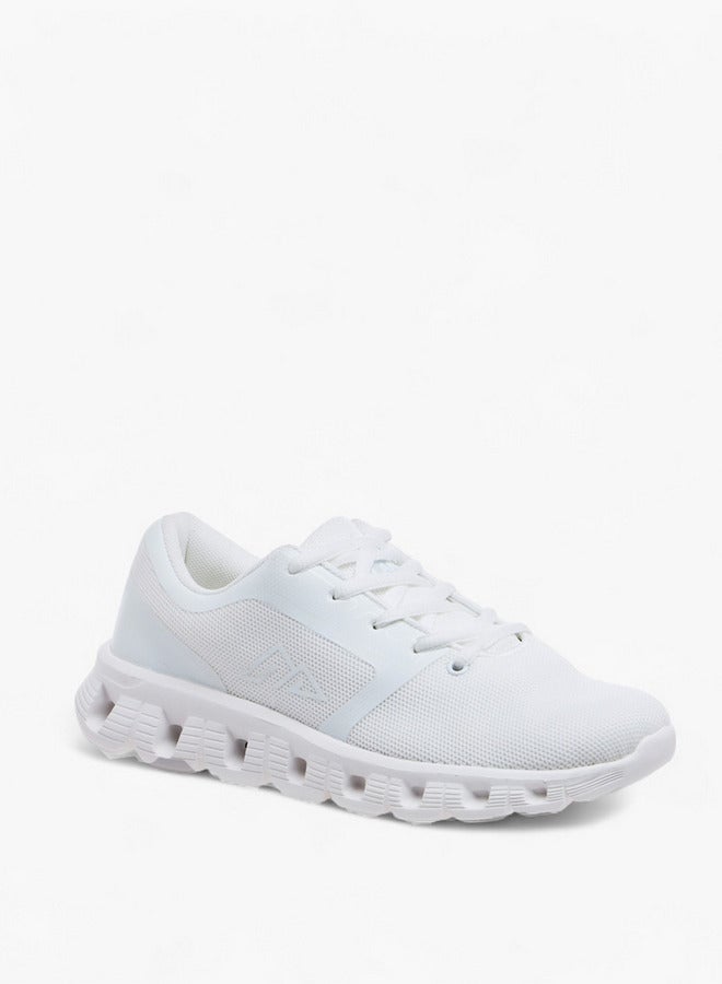 Oaklan by Shoexpress Textured Lace-Up Sports Shoes - Image 2