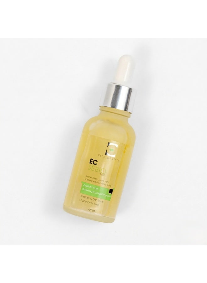 ELLE CERTAIN EC Sebio Serum for Acne Prone Skin 30ml – Oil Control Face Serum with Niacinamide, Salicylic Acid, AHA, Aloe Vera, Fragrance-Free Treatment for Pimples and Blackheads - Image 1