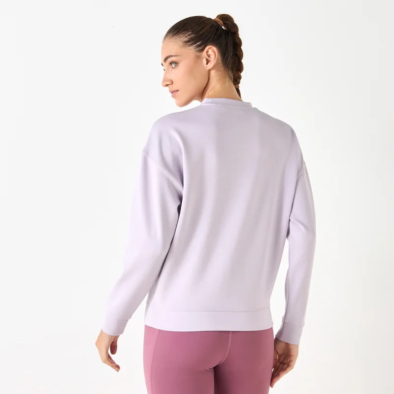 ADOT by Splash Crew Neck Sweatshirt with Long Sleeves