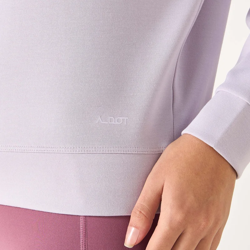 ADOT by Splash Crew Neck Sweatshirt with Long Sleeves