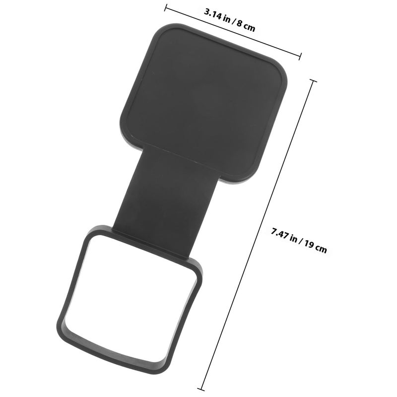 2 Inch Black Trailer Hitch Cover Dustproof Plug Protector for SUV Truck RV Towing - Image 3