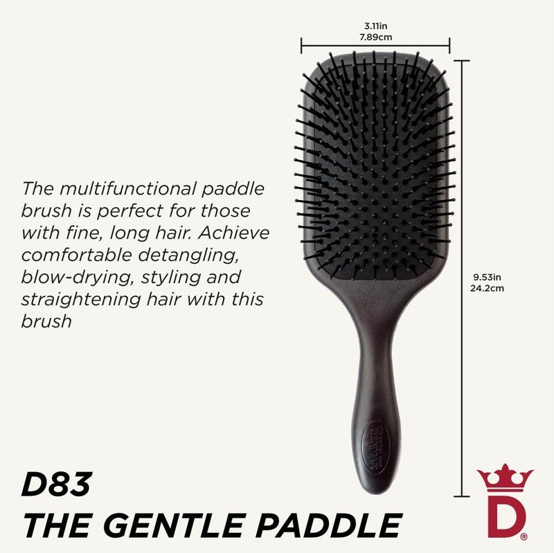 Denman D83 Large Paddle Hair Brush for Gentle Styling and Rapid Blow-Drying - Image 2