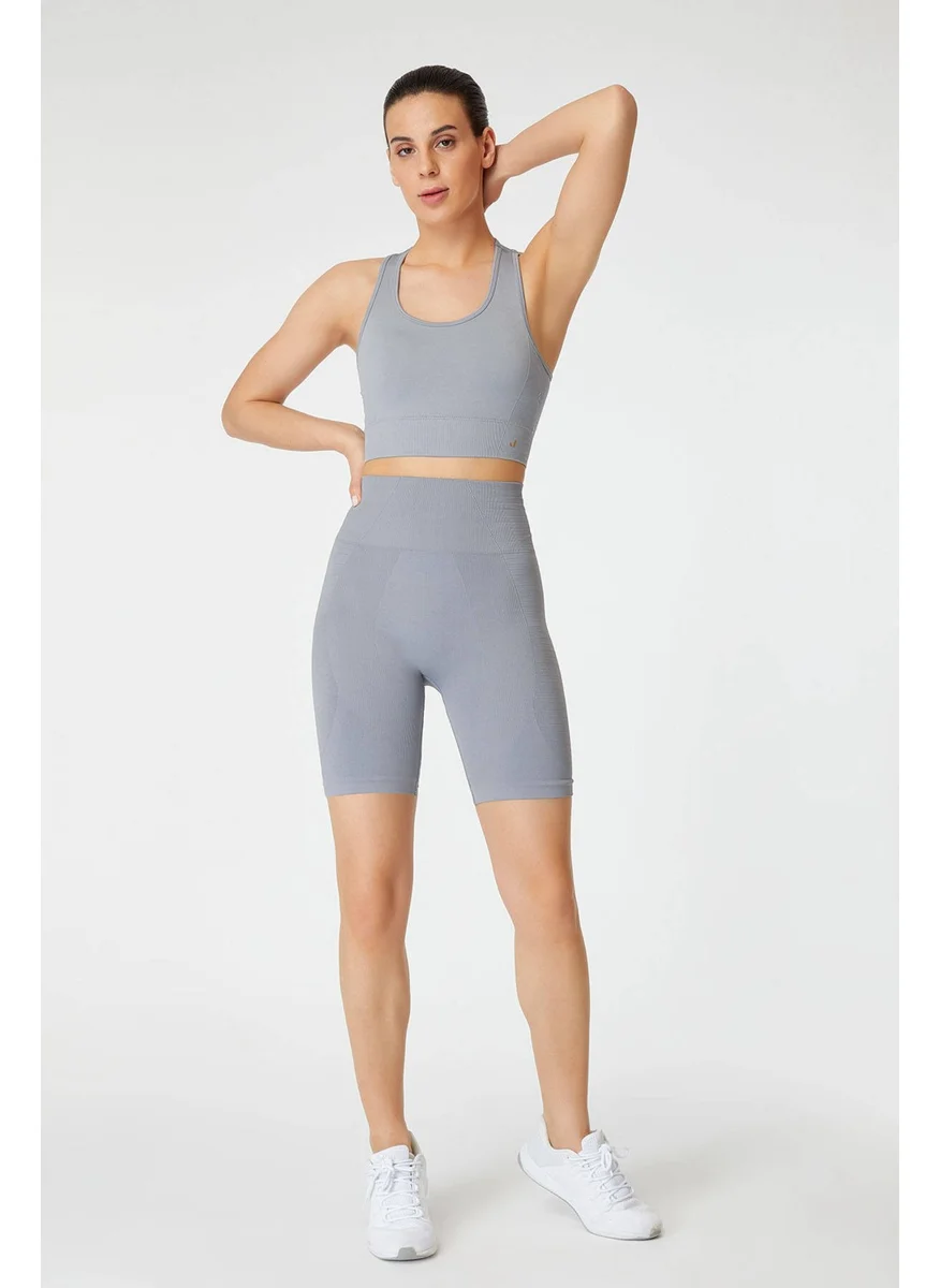 Jerf Gela Shaper Sport Biker Leggings Gray