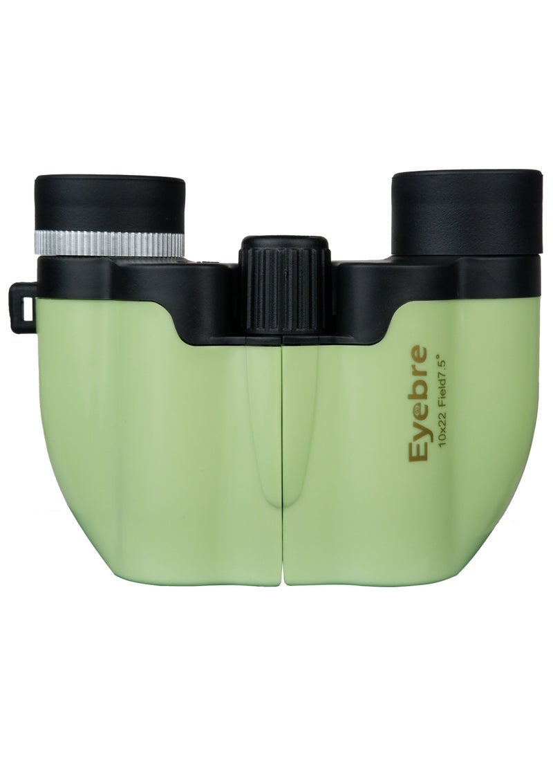 Eyebre 10x22 High-Definition Mini Portable Binoculars 