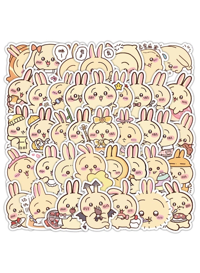 NIBEMINENT 60 Pcs Cartoon Usaki Deco Kit Waterproof Stickers, High Definition Printing Bright Colors, Suitable for Laptop Skateboard Luggage Water Bottle Guitar DIY - Image 2
