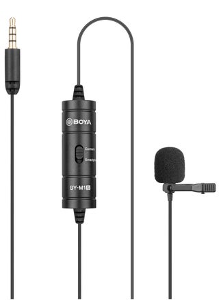 BY-M1S Lavalier Lapel Microphone , Omnidirectional Condenser Mic for Android Smartphone DSLR Camera, Audio Recorders, PC Laptop Recording - pzsku/ZB3CF750B2679968DEF28Z/45/_/1736691459/75253202-967b-42e5-8294-9455da936b36