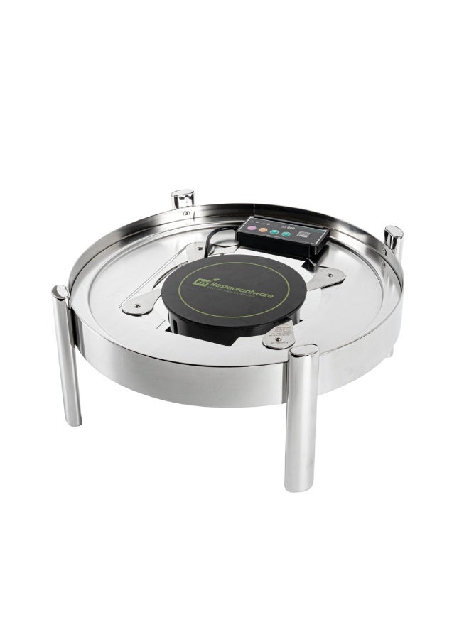 Restaurantware Induction Warming Unit for Compatible Chafers - 1000W - Adjustable - 1ct Box - Met Lux  - Image 1