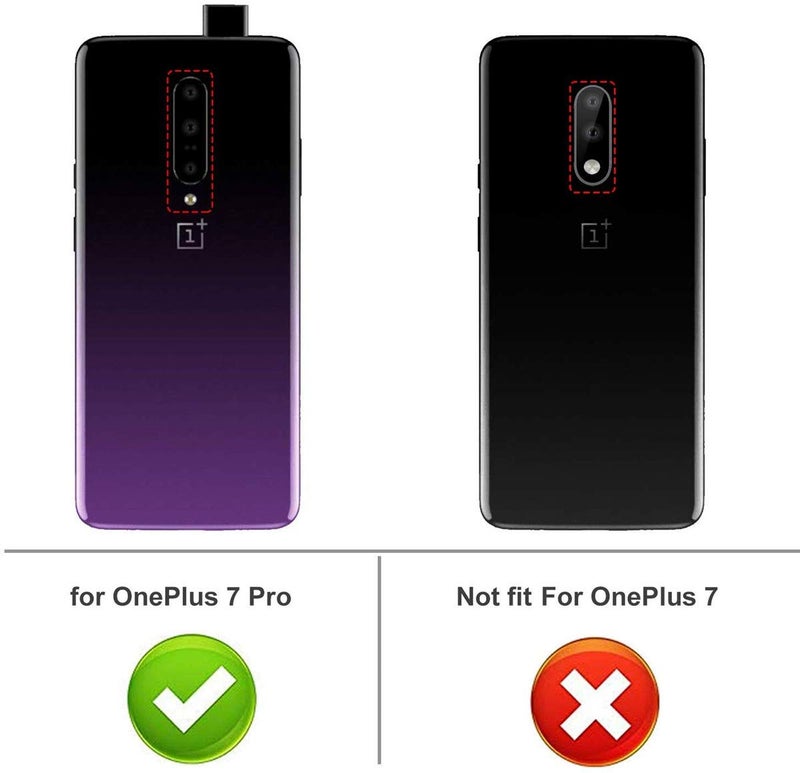 iCoverCase for OnePlus 7 Pro Case Clear, Corner Shockproof Protective Phone Case Soft TPU Slim Thin Case for OnePlus 7 Pro - Clear - Image 2