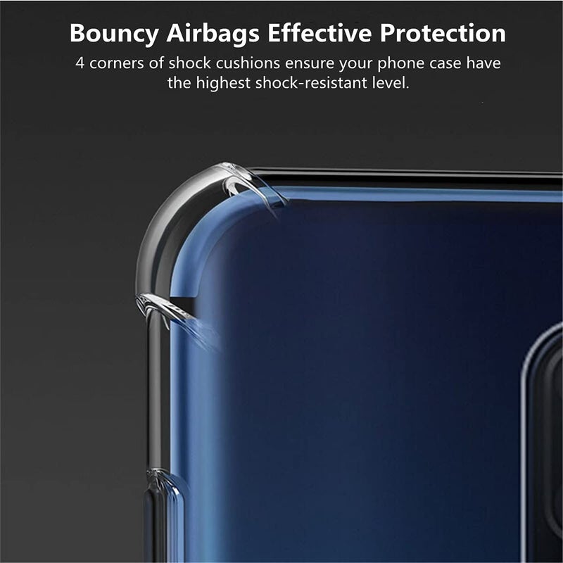 iCoverCase for OnePlus 7 Pro Case Clear, Corner Shockproof Protective Phone Case Soft TPU Slim Thin Case for OnePlus 7 Pro - Clear - Image 3