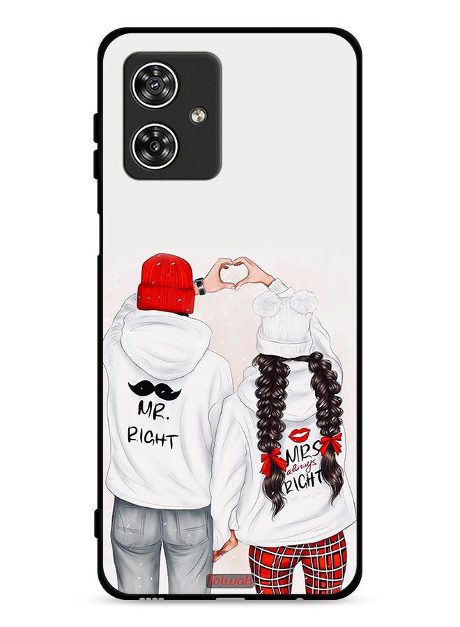 Tolwak Motorola Moto G54 5G Protective Case Cover Right And Always Right - Image 1