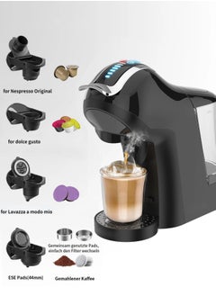 Espresso Machine 5 in 1 Capsule Coffee Maker with Cold and Hot Extraction for Nespresso, Dolce Gusto, Ground Coffee and ESE Pods - pzsku/ZB3CFAC00BA9A3DCF1C44Z/45/_/1731468551/43a158a9-f604-492e-948a-e7bb5cfddc88