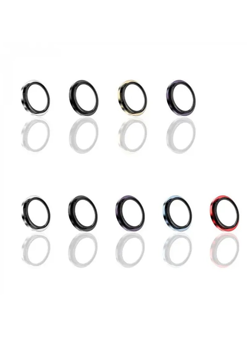GREEN LION iPhone 13/13 Mini Trio Camera Lens / HD Clarity / Anti Scratch / 9H Hardness / Shatter Protection / Anti Fingerprint / Anti-Glare Coating / Nano Absorption / Water Resistant - Black - Image 3