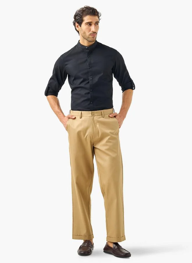 Splash FAV Wide Leg Trousers with Pockets