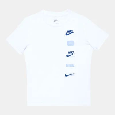 نايكي Kids' Club+ Badge T-Shirt (Babies and Younger Kids)