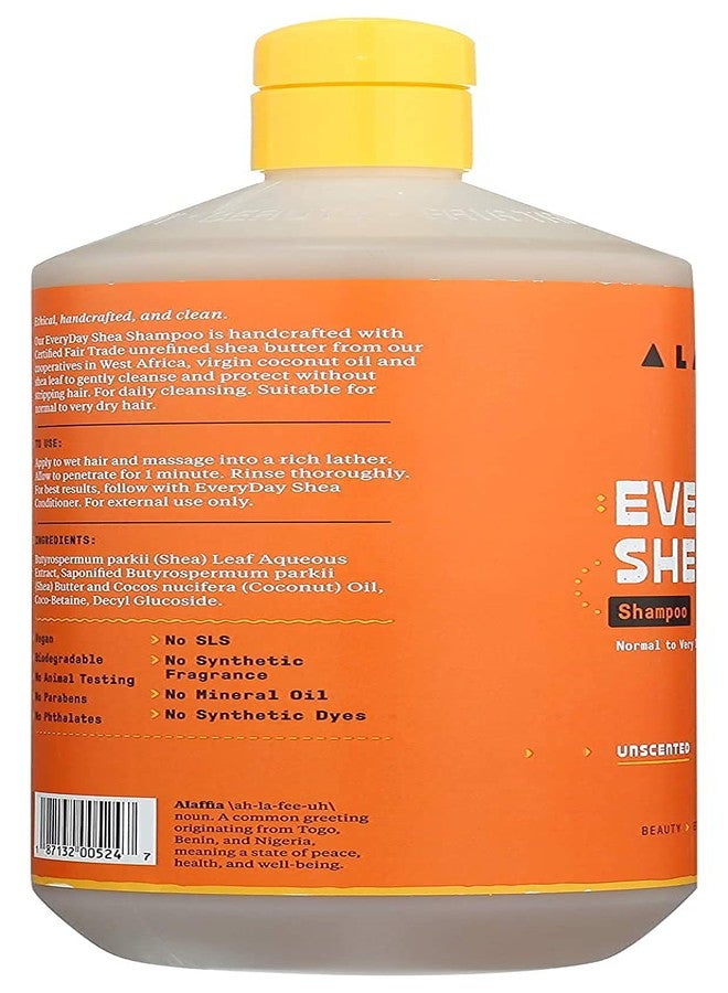 Alaffia Shampoo, Normal to Very Dry Hair, with Shea Butter and Coconut Oil, Lavender 16 Fl Oz - Image 3