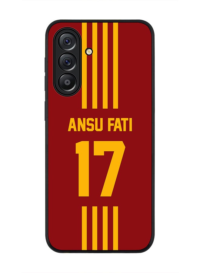 Stylizedd For Samsung Galaxy A56 5G Case,Slim fit Camera Protection, Shockproof Thin Phone cover  - Football - Spain ,  Ansu Fati - Image 1