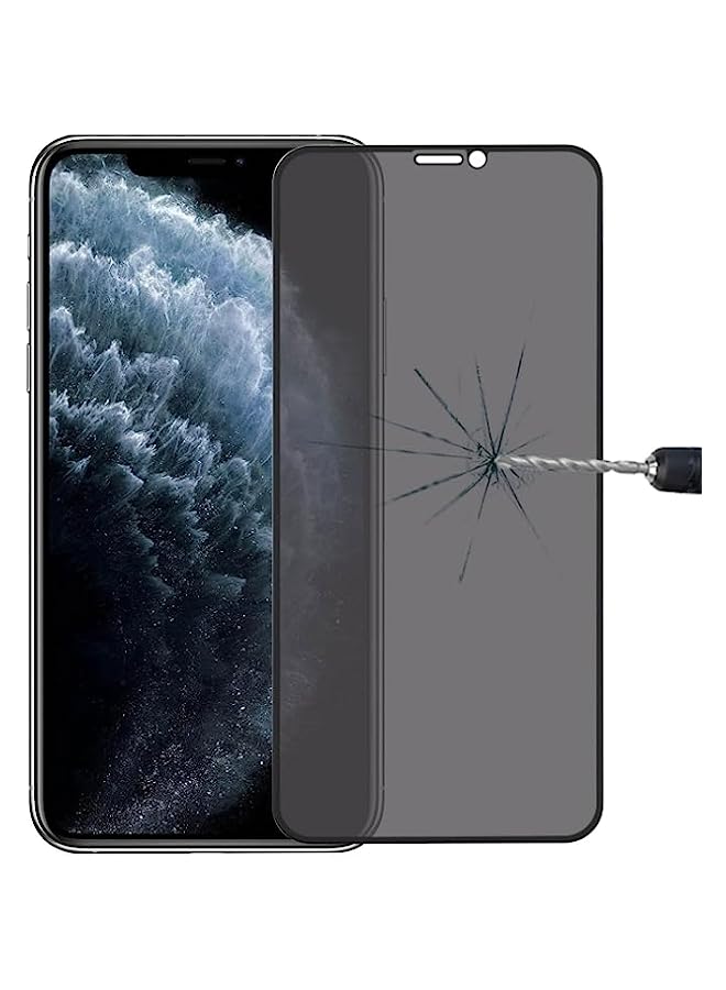 HuHa Tempered Glass Screen Protector Compatible For iPhone X/XS Anti-peeping Plasma Oil Coated High Aluminum Wear-resistant Tempered Glass Film - Image 1