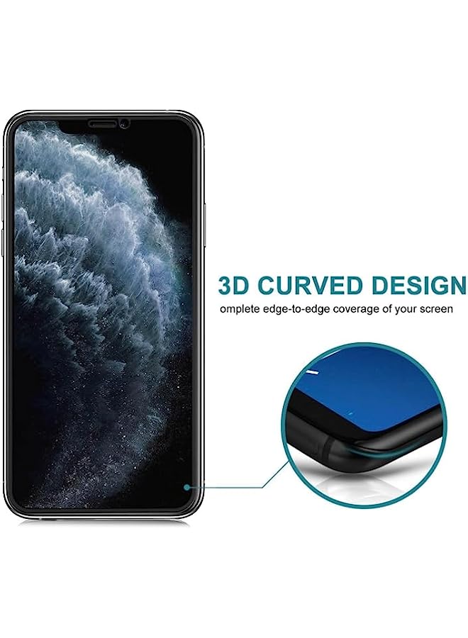 HuHa Tempered Glass Screen Protector Compatible For iPhone X/XS Anti-peeping Plasma Oil Coated High Aluminum Wear-resistant Tempered Glass Film - Image 4