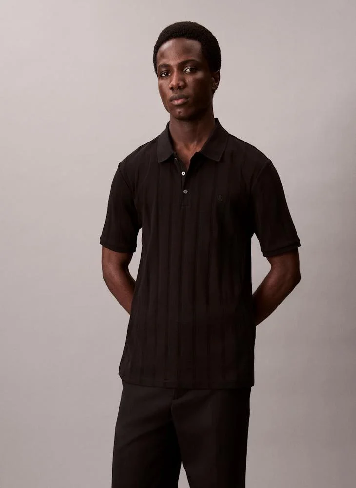 CALVIN KLEIN Rib Classic Polo
