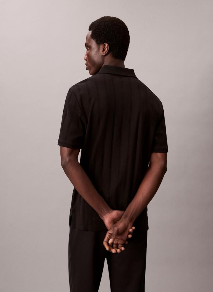 كالفن كلاين قميص بولو كلاسيك بضلع - Image 2